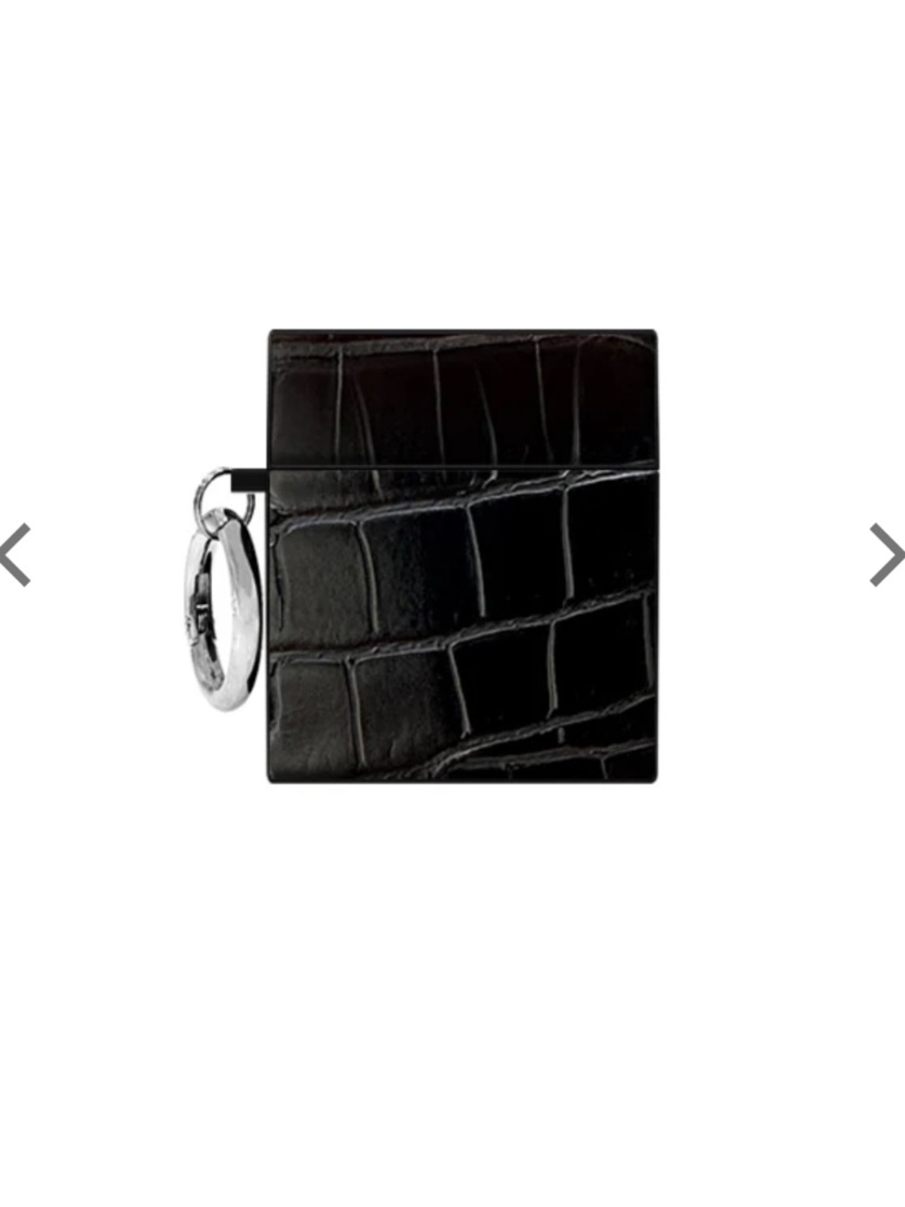 Flaunt black crocodile iPod case - BRAND NEW
Fits iPod gens 1&2
Never opened